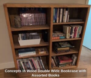 Concepts-in-Wood-Double-Wide-Bookcase-with-Assorted-Books