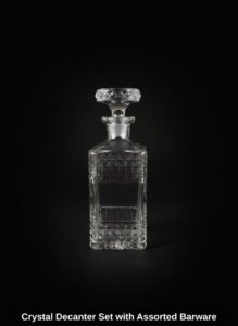 Crystal-Decanter-Set-with-Assorted-Barware-second-image