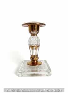 Cut-Crystal-Glassware-Set-with-Candlestick-third-image