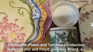 Decorative-Plates-and-Tableware-Collection-featuring-Fitz-and-Floyd-Georges-Briard-and-Imari-style-pieces-fourth-image