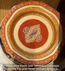 Decorative-Plates-and-Tableware-Collection-featuring-Fitz-and-Floyd-Georges-Briard-and-Imari-style-pieces-sixth-image