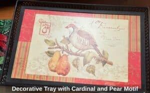Decorative-Tray-with-Cardinal-and-Pear-Motif-second-image
