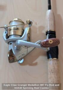 Eagle-Claw-Granger-Medallion-IM-Fly-Rod-and-XG-Spinning-Reel-Combo-fourth-image