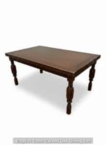 English-Tudor-Carved-Oak-Dining-Set-third-image