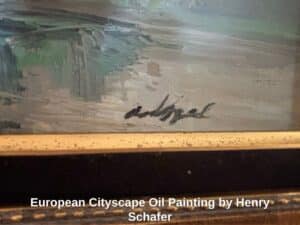 European-Cityscape-Oil-Painting-by-Henry-Schafer-second-image