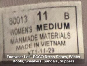 Footwear-Lot-ECCO-Dress-Shoes-Winter-Boots-Sneakers-Sandals-Slippers-third-image