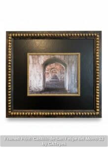Framed-Print-Castillo-de-San-Felipe-del-Morro-by-CATeyes