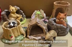 Franklin-Mint-Woodland-Surprises-Porcelain-Figurines-Collection