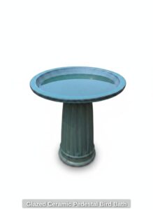 Glazed-Ceramic-Pedestal-Bird-Bath