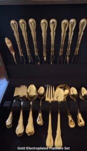 Gold-Electroplated-Flatware-Set