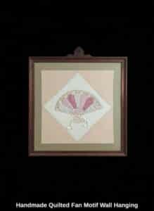 Handmade-Quilted-Fan-Motif-Wall-Hanging