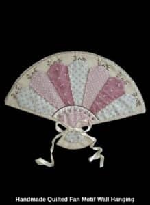 Handmade-Quilted-Fan-Motif-Wall-Hanging-second-image