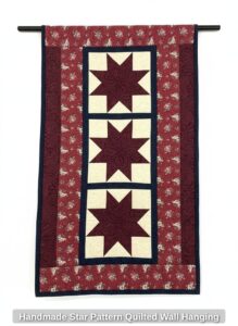 Handmade-Star-Pattern-Quilted-Wall-Hanging