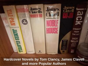 Hardcover-Novels-by-Tom-Clancy-James-Clavell-and-more-Popular-Authors-second-image
