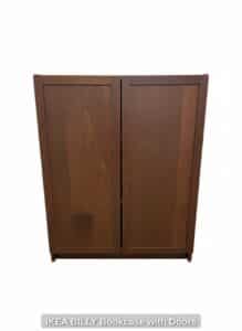 IKEA-BILLY-Bookcase-with-Doors-B