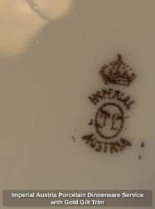 Imperial-Austria-Porcelain-Dinnerware-Service-with-Gold-Gilt-Trim-second-image
