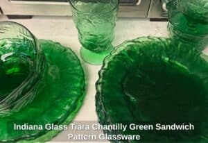 Indiana-Glass-Tiara-Chantilly-Green-Sandwich-Pattern-Glassware