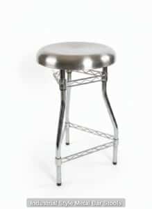 Industrial-Style-Metal-Bar-Stools-second-image