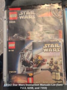 LEGO-Star-Wars-Instruction-Manuals-Lot-Sets-and-