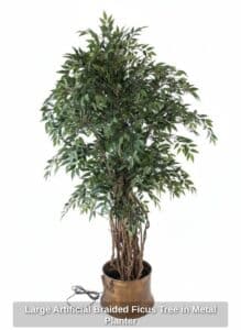 Large-Artificial-Braided-Ficus-Tree-in-Metal-Planter