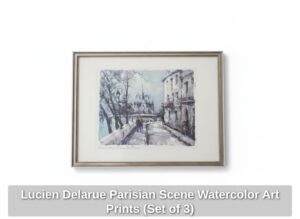 Lucien-Delarue-Parisian-Scene-Watercolor-Art-Prints-Set-of-
