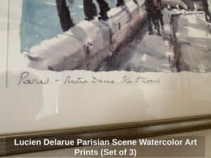 Lucien-Delarue-Parisian-Scene-Watercolor-Art-Prints-Set-of-second-image
