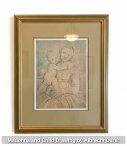 Madonna-and-Child-Drawing-by-Albrecht-Drer