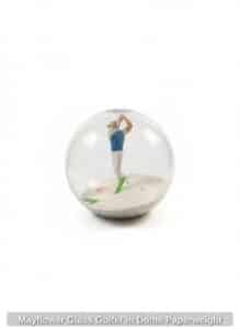 Mayflower-Glass-Golfer-in-Dome-Paperweight
