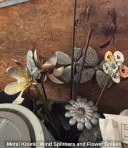 Metal-Kinetic-Wind-Spinners-and-Flower-Stakes