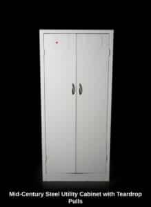 Mid-Century-Steel-Utility-Cabinet-with-Teardrop-Pulls