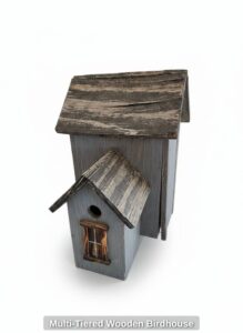Multi-Tiered-Wooden-Birdhouse