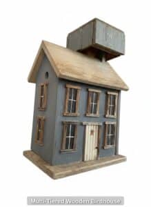 Multi-Tiered-Wooden-Birdhouse-third-image