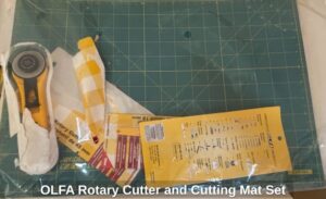 OLFA-Rotary-Cutter-and-Cutting-Mat-Set