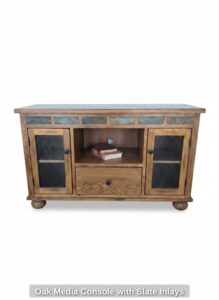Oak-Media-Console-with-Slate-Inlays