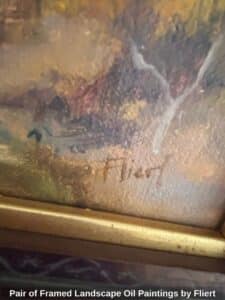 Pair-of-Framed-Landscape-Oil-Paintings-by-Fliert-fourth-image