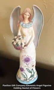 Pavilion-Gift-Company-Elements-Angel-Figurine-Holding-Basket-of-Flowers