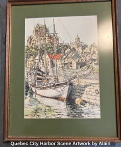 Quebec-City-Harbor-Scene-Artwork-by-Alain