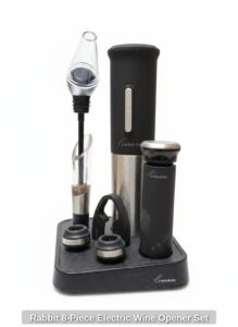 Rabbit-Piece-Electric-Wine-Opener-Set