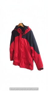 Red-and-Navy-Blue-Ski-Jacket
