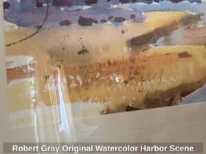 Robert-Gray-Original-Watercolor-Harbor-Scene-second-image