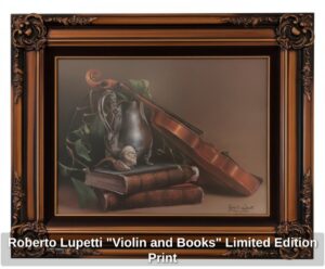 Roberto-Lupetti-Violin-and-Books-Limited-Edition-Print