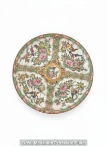 Rose-Medallion-Porcelain-Plate
