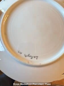Rose-Medallion-Porcelain-Plate-third-image