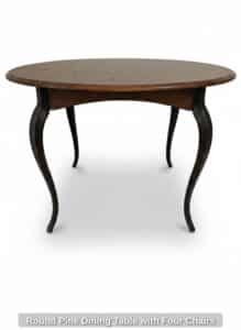 Round-Pine-Dining-Table-with-Four-Chairs-fourth-image