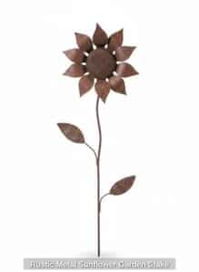 Rustic-Metal-Sunflower-Garden-Stake