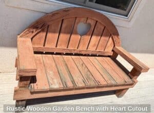 Rustic-Wooden-Garden-Bench-with-Heart-Cutout