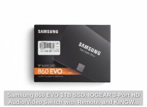 Samsung-EVO-TB-SSD-IOGEAR-Port-HD-Audio-or-Video-Switch-with-Remote-and-KINGWIN-USB-.-to-SATA-Adapter