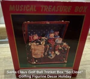 Santa-Claus-Golf-Ball-Trinket-Box-So-Close-Golfing-Figurine-Decor-Holiday