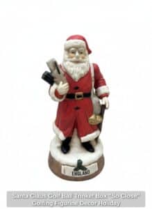 Santa-Claus-Golf-Ball-Trinket-Box-So-Close-Golfing-Figurine-Decor-Holiday-fourth-image