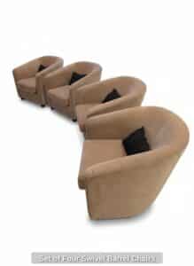 Set-of-Four-Swivel-Barrel-Chairs